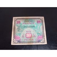 10 франков 1944 Франция