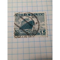 Марка  Польша 1935