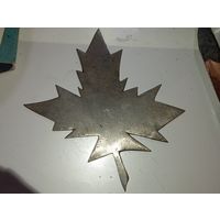 Бирка - Кленовый лист , ручная работа .