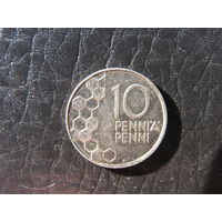 Финляндия. 10 пенни.1996. С 20 копеек. Распродажа коллекции. Смотрите другие лоты.