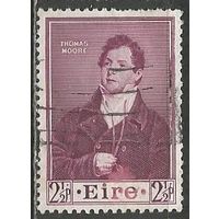Ирландия. 100 лет со дня смерти Томаса Мура. Поэт. 1952г. Mi#114.