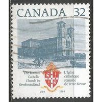 Канада. 200 лет Римско-католической церкви в Ньюфаундленде. 1984г. Mi#924.