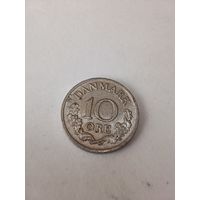 Дания 10 эре 1966