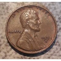 1 цент 1953 США МД Сан Франциско
