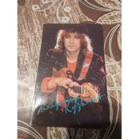 Календарик,артисты,Кузьмин,1989