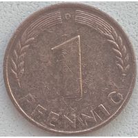 Германия 1 пфенниг 1950 г. D