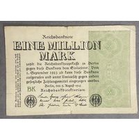 Банкнота 1 миллион марок 1923 год. Веймарская республика