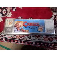 Крышка винтажной коробки CAMEL