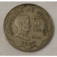 Филиппины 5 писо, 1997 Без отметки (14-4-23)
