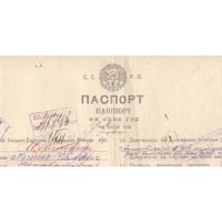 Паспорт ССРБ-БССР, один из первых, 1922 г.