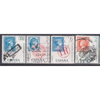 Испания 1968,1976,1976,1970 год   Марки на почтовых марках Известные люди Личности   лот 17 можно раздельно