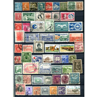 Марки разных стран 3 - 55+ марок - гашёные. #O-W-86-F-1