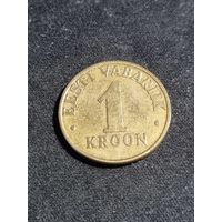Эстония 1 крона 2001