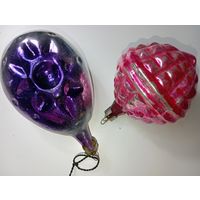 Ёлочные игрушки - Фонарики . СССР .