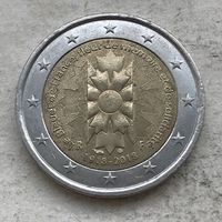 Франция 2 евро 2018 - 100 лет окончанию Первой Мировой войны
