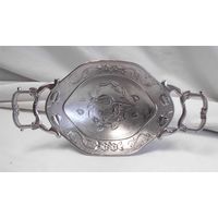 Конфетница Орешница Лотос Серебрение