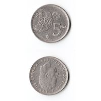 5 песет Испания 1980 года
