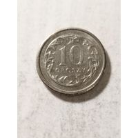 Польша 10 грошей 2009