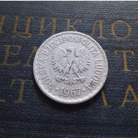 1 злотый 1967 Польша #029-A03