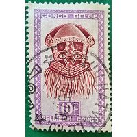 Конго 1947. Маска Буади-Муади племени Куба