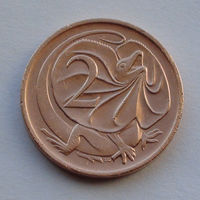 Австралия 2 цента. 1973 г.