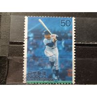 Япония, 2000. Бейсболист. Mi-1,9 евро гаш.