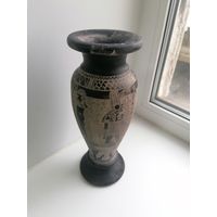 Ваза Египетская, тяжёлая, из камня или известняка