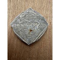 16 эре. Клиппинг 1563, Стокгольм, Эрик XIV 1560–1568 гг. Швеция. РЕДКОСТЬ. СЕРЕБРО.