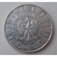 10 злотых 1935 год. (2)