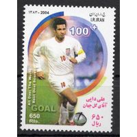 Иран 2004. Футбол  1 марка (3004)