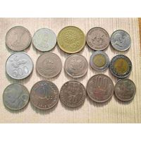 15 иностранных монет