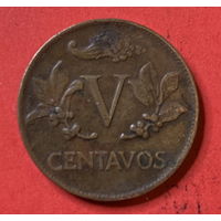 Колумбия 5 сентаво 1963г.