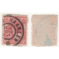 Нидерланды (Mi) NL 54 5 цент 1899-1935 год Queen Wilhelmina - (1880-1962) (3) (m35)