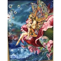 Картина фея холст масло