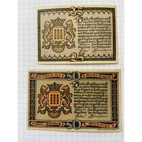 Нотгельд 25-50 пфеннигов Германия Линген-0101