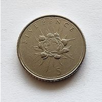 Гибралтар 5 пенсов, 2014