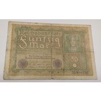 1919 год Германия 50 марок