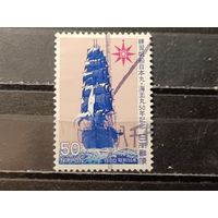 Япония, 1980. Учебный парусный корабль