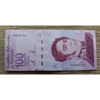 Werty71 Венесуэла 100 боливар 2021 UNC банкнота