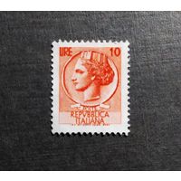 Марка Италия 1953 год Стандарт