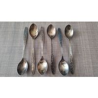 Ложки чайные мельхиор