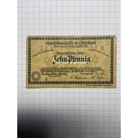 10 пфенигов (нотгельды) г. Германия.-2012