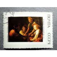 Марка СССР 1972 год Русская живопись