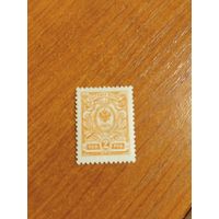 1911 Россия Великое княжество Финляндское зуб 14 1/4 на 14 герб чистая клей наклейки (2-4)