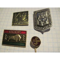 4 значка/22 с рубля!