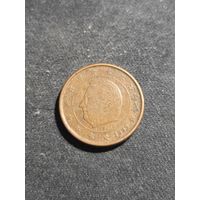 Бельгия 1 евроцент 1999