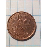 1 цент  Канада 1999  год.
