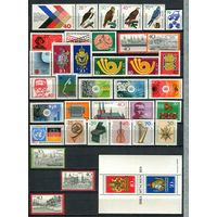 ФРГ - 1973 - Годовой набор - 36 марок и 1 блок - MNH
