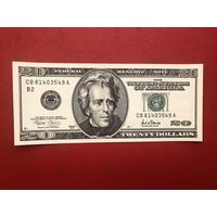20 долларов 2001 года