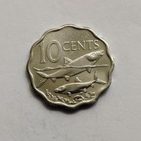 Багамы 10 центов 2007 г.